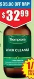 Chemist Warehouse Thompson's Liver Cleanse 120 Capsules offer