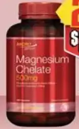 Chemist Warehouse Microgenics Magnesium Chelate 500mg 200 Capsules offer