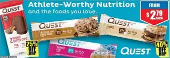 Chemist Warehouse Quest Range offer