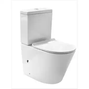 Mitre 10 Cartia Bliss Rimless Wall Face Toilet Suite offer