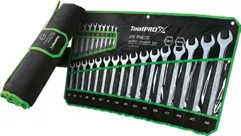 SuperCheap Auto ToolPRO-X 25 Pce Spanner Set offer