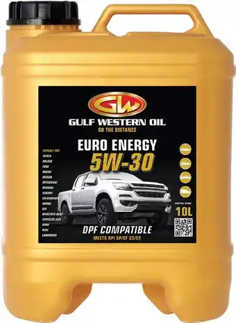 SuperCheap Auto Gulf Western Euro Energy Engine Oil offer