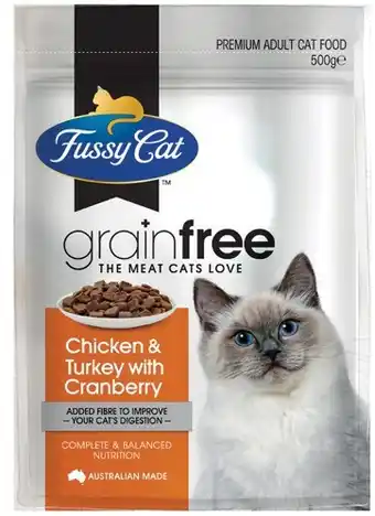 IGA V.I.P. Fussy Cat Grain Free Food 450‑500g Selected Varieties offer