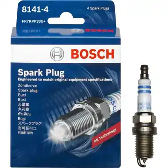 SuperCheap Auto Bosch Double Platinum Spark Plug 8141-4 4 Pack offer