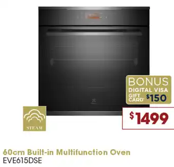 Designer Appliances 60cm Built-in Multifunction Oven offer