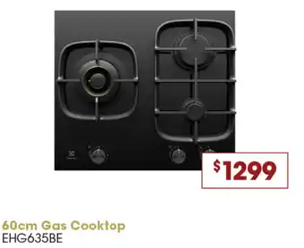 Designer Appliances 60cm Gas Cooktop offer