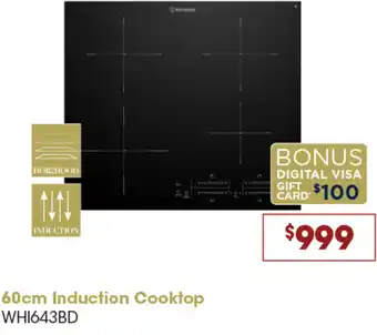 Designer Appliances 60cm Induction Cooktop offer