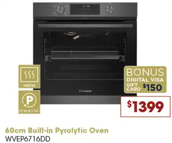 60cm Built-in Pyrolytic Oven