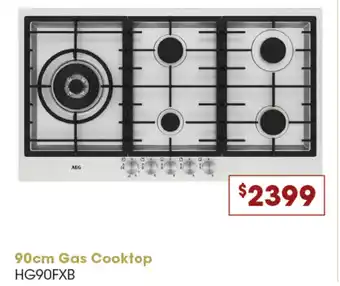 Designer Appliances 90cm Gas Cooktop offer