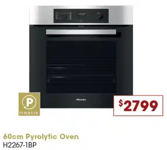 Designer Appliances 60cm Pyrolytic Oven offer