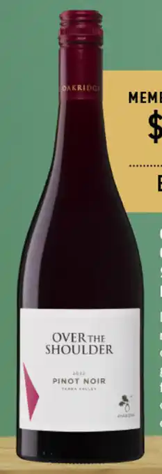 Dan Murphy's OAKRIDGE OVER THE SHOULDER PINOT NOIR offer