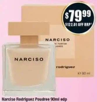 Chemist Warehouse Narciso Rodriguez Poudree 90ml edp offer