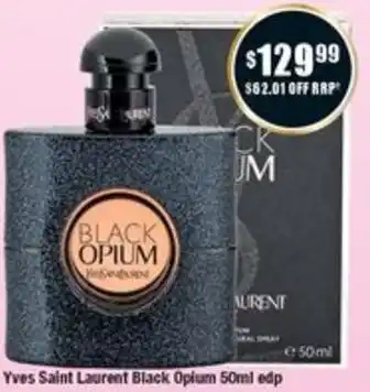 Chemist Warehouse Yves Saint Laurent Black Opium 50ml edp offer