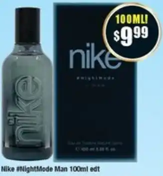 Chemist Warehouse Nike #NightMode Man 100ml edt offer