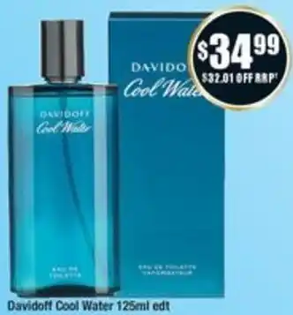 Chemist Warehouse Davidoff Cool Water 125ml edt offer