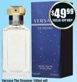 Chemist Warehouse Versace The Dreamer 100ml edt offer