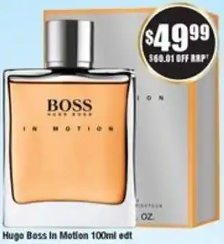 Chemist Warehouse Hugo Boss In Motion 100ml edt offer