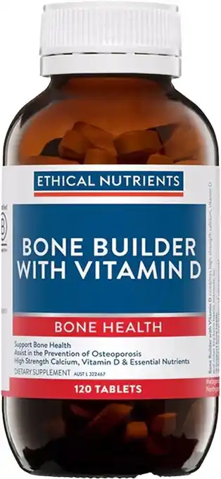 healthylife Ethical Nutrients Bone Builder with Vitamin D 120 Tablets offer