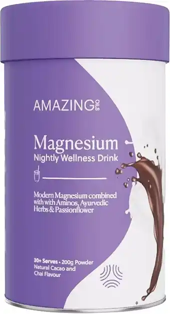 Amazing Oils Magnesium Nightly Wellness Drink 200g