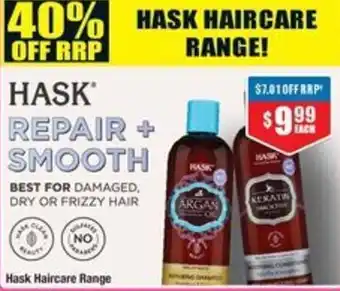 Chemist Warehouse Hask Haircare Range offer