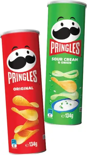 IGA Pringles Chips 118-134g Selected Varieties offer