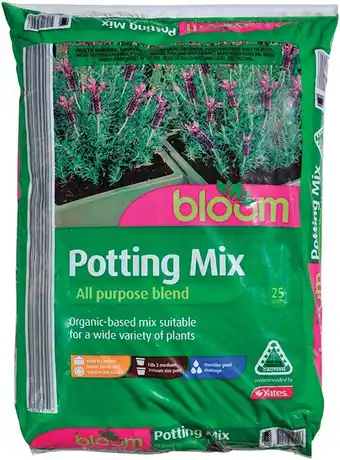 IGA Bloom All Purpose Blend Potting Mix 25 Litre offer