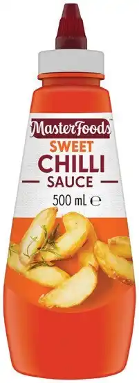 IGA MasterFoods Squeezy Sweet Chilli Sauce 500mL offer