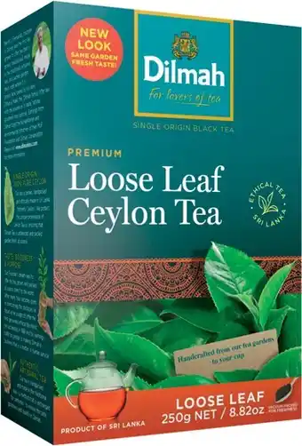 IGA Dilmah Premium Loose Leaf Ceylon Tea 250g offer