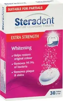 IGA Steradent Extra Strong 30 Pack offer