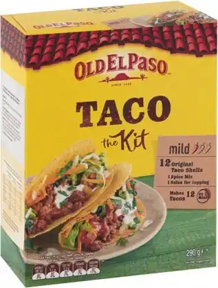 IGA Old El Paso Taco Kit 290-520g Selected Varieties offer