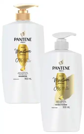 Coles Pantene Shampoo or Conditioner 900mL offer