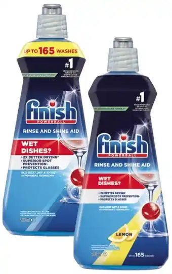 Coles Finish Rinse & Shine Aid 500mL offer