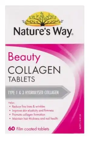 Coles Nature's Way Beauty Collagen Tablets 60 Pack offer