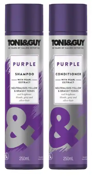 Coles Toni & Guy Shampoo or Conditioner 250mL offer