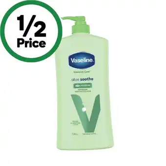 Woolworths Vaseline Intensive Care Body Lotion 750ml offer