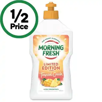 Woolworths Morning Fresh Dishwashing Liquid 400ml offer