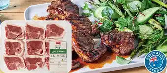 Coles Coles Australian Lamb Loin Chops offer