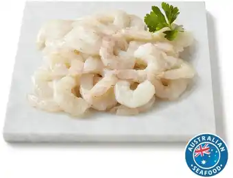 Coles Coles Australian Thawed Raw Banana Prawn Meat offer