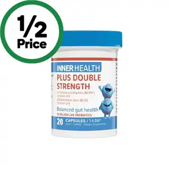 Inner Health Plus Double Strength Capsules Pk 20