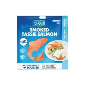 Woolworths Tassal Smoked Salmon 150g offer