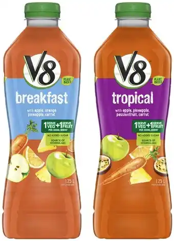 Coles V8 Juice 1.25 Litre offer