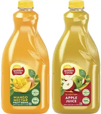 Coles Golden Circle Juice 2 Litre offer