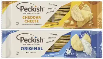 Peckish White Rice Crackers 90g