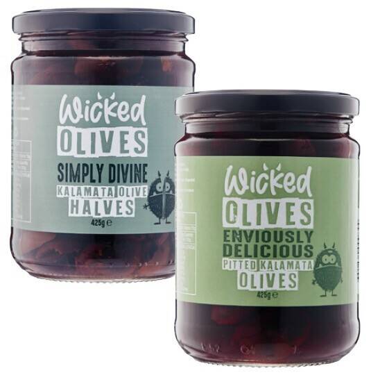 Wicked Kalamata Olives 425g offer at Coles