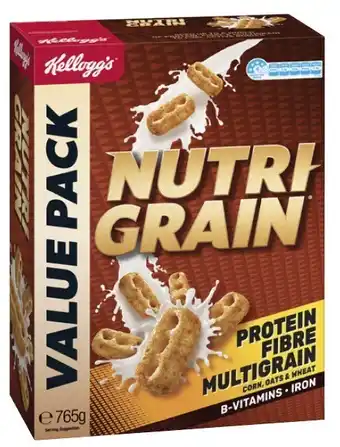 Coles Kellogg's Nutri Grain 765g offer