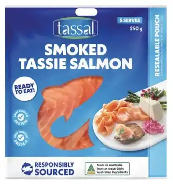 Coles Tassal Smoked Salmon 250g offer