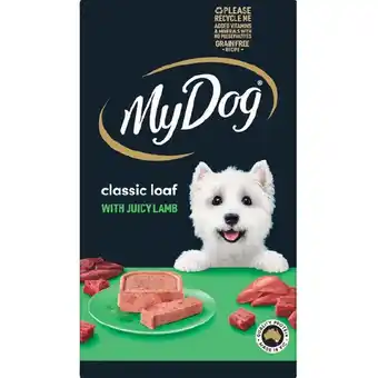 Woolworths My Dog Wet Dog Food Pk 6 x 100g offer
