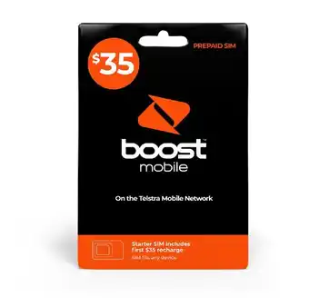 Coles Boost $35 SIM Pack offer