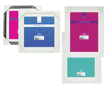 Lincraft Makr matted frames offer