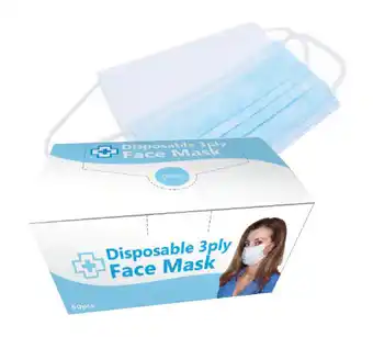 Lincraft Sullivans 3 ply face masks offer